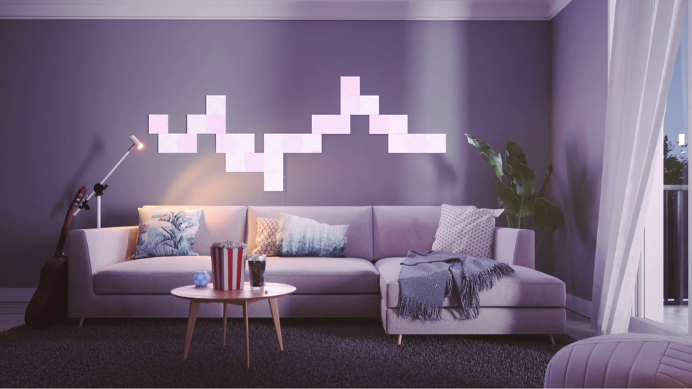 Nanoleaf Canvas | 色の変わるモジュール式のスマートLEDバックライト