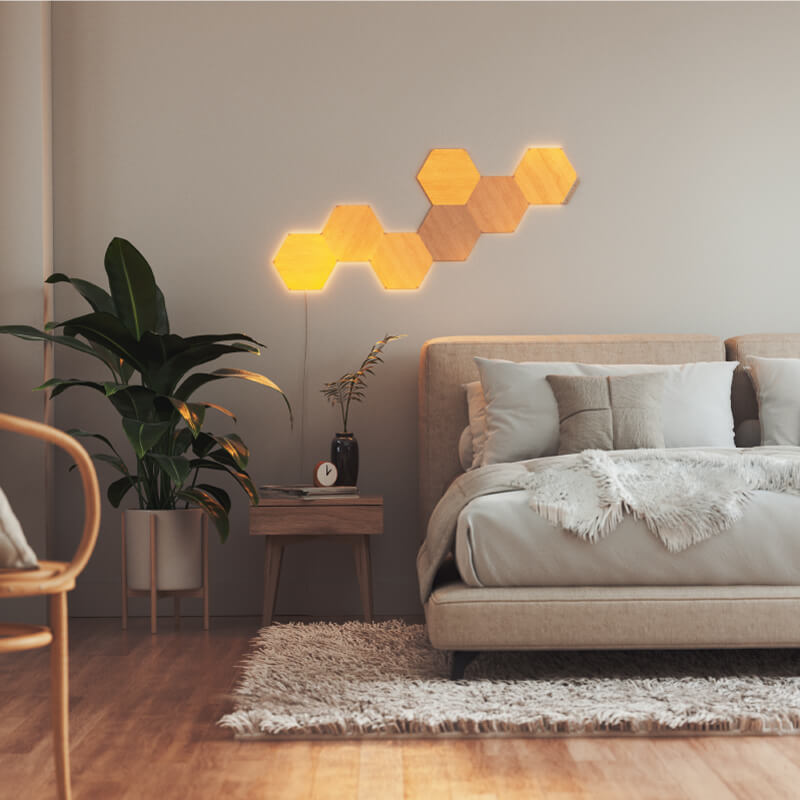 Nanoleaf Elements | Smart LED Wood Look Hexagons (Japan)