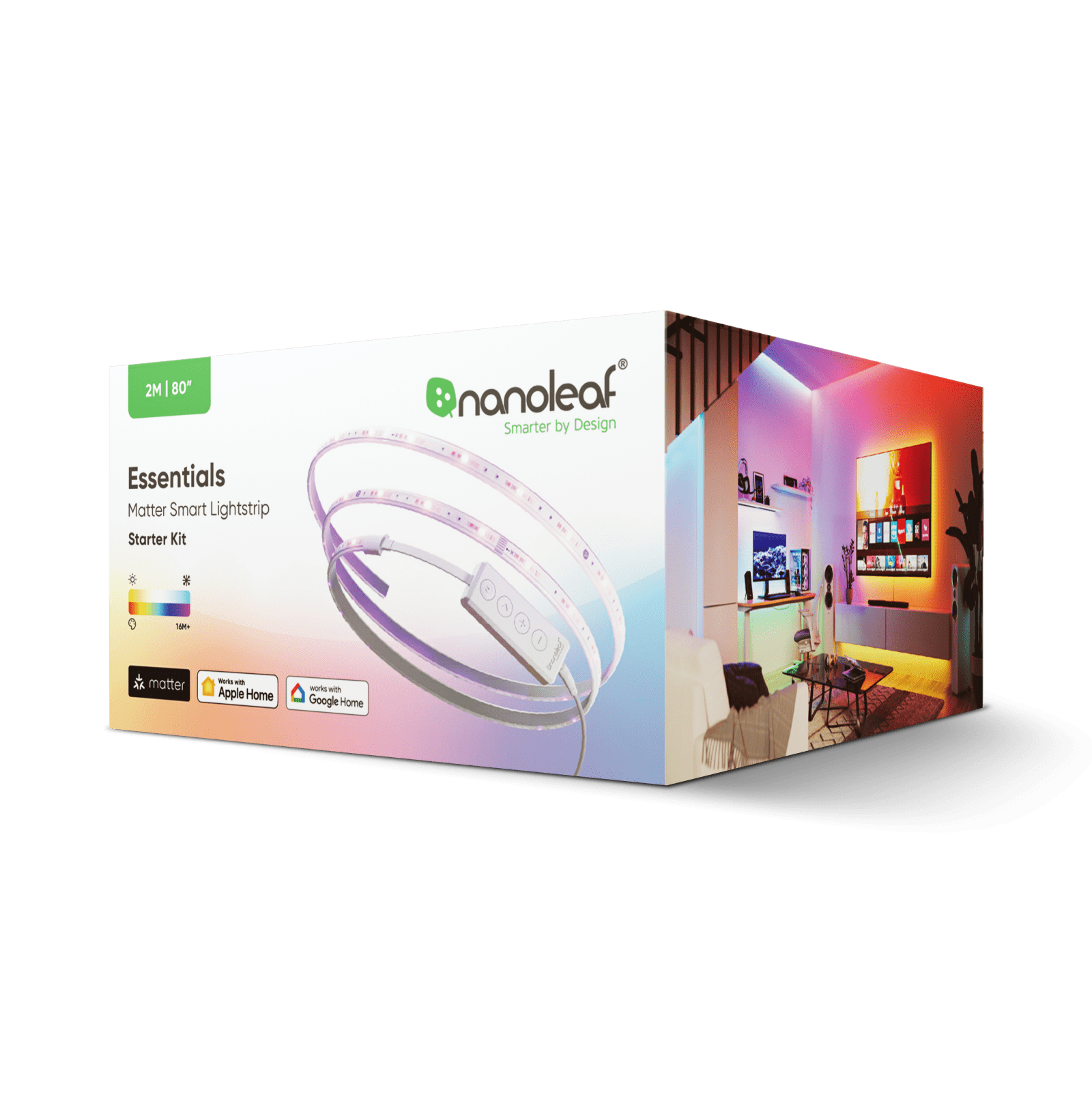 Nanoleaf Essentials Matter Smart Color Changing LED Light Bulb – Thread &  Matter-Enabled