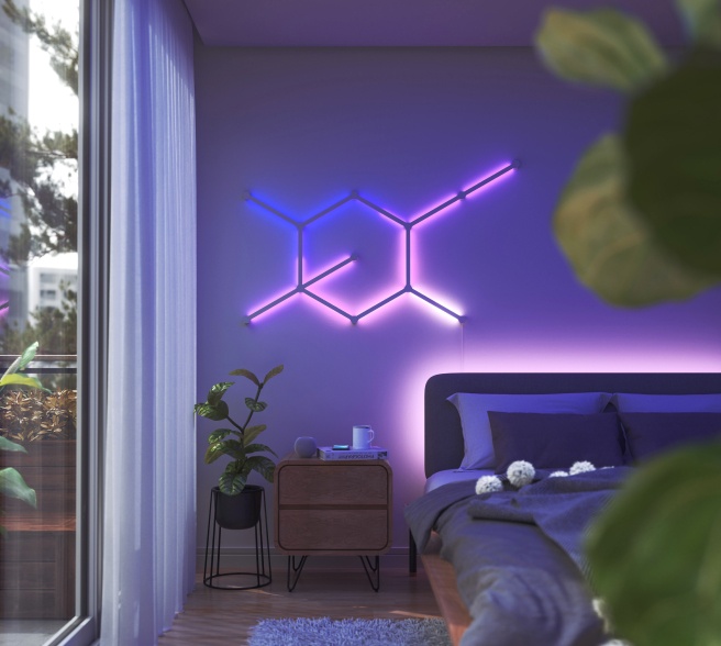 Nanoleaf Lines | Smart LED Wall Lights | Backlit Light Bars