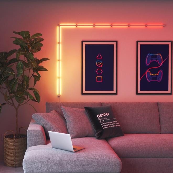 Nanoleaf Lines | Smart LED Wall Lights | Backlit Light Bars