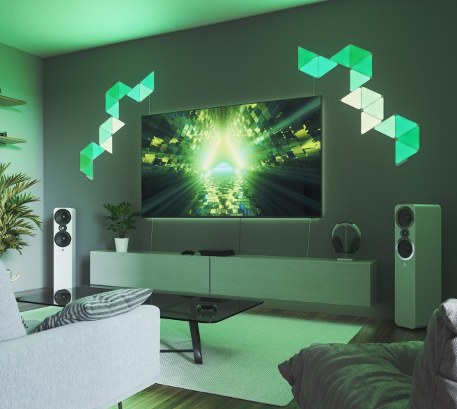 Nanoleaf Shapes | Smart Color-Changing LED Wall Light Panels