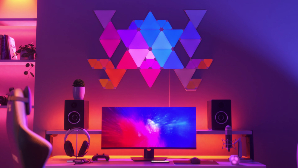 最新情報 【セット売り】Nanoleaf Shapes Triangles 9枚ミニ15枚