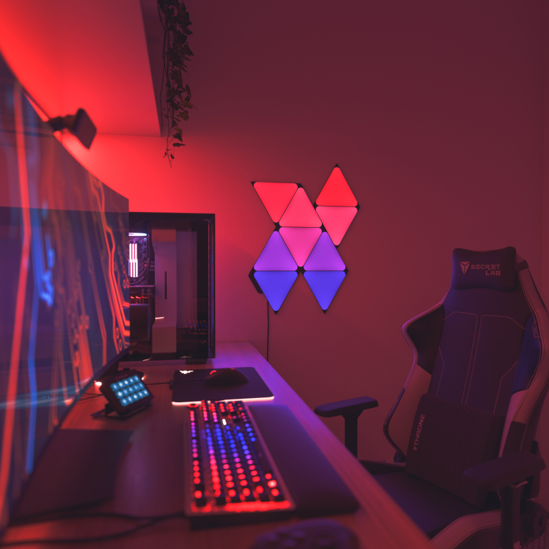 Nanoleaf Lines | Smart LED Wall Lights | Backlit Light Bars