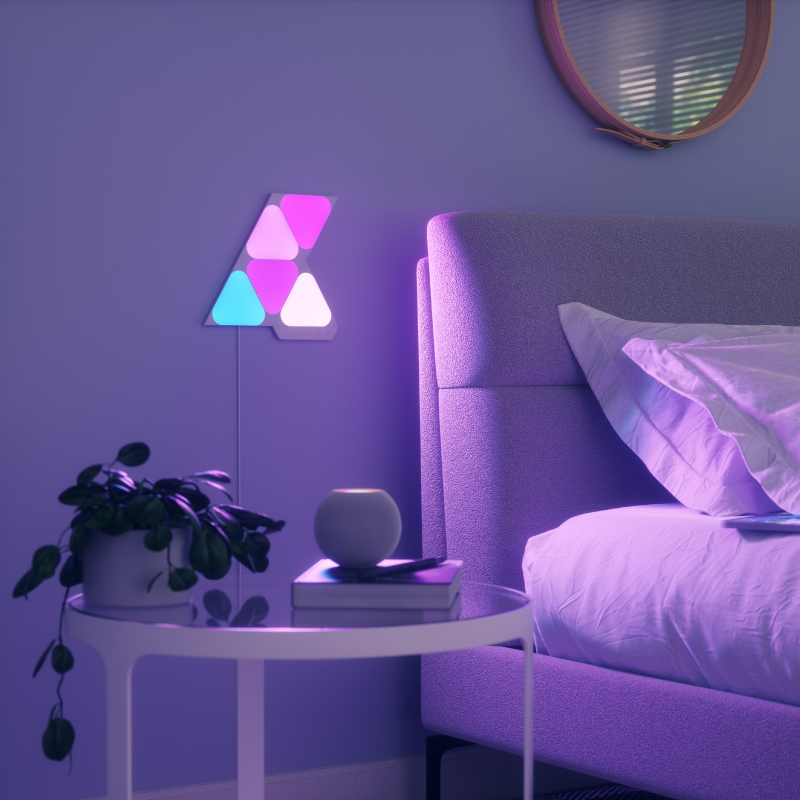 Nanoleaf Shapes | Smart Color-Changing LED Wall Light Panels