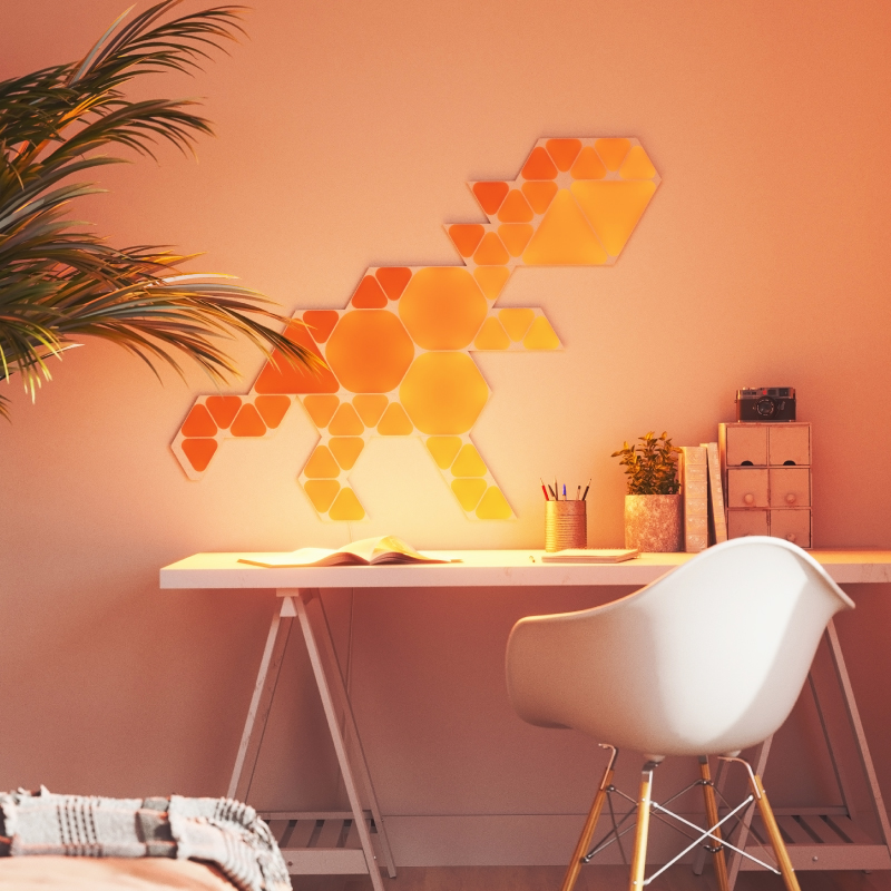 Nanoleaf Shapes | Smart Color-Changing LED Wall Light Panels