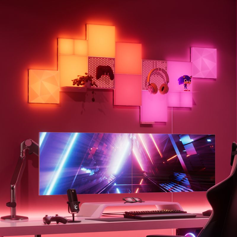 Nanoleaf Elements | Wood Look Panels | Smart LED Lights