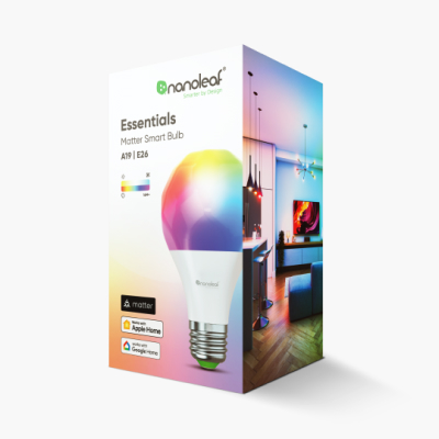 Nanoleaf Essentials | Smart Light Bulbs | Color Changing Lights